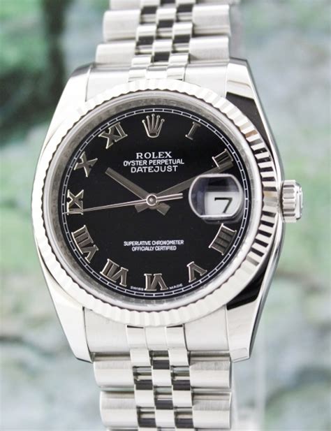 rolex oyster perpetual datejust 116234 kdj used 2004 18k|rolex 116234 datejust.